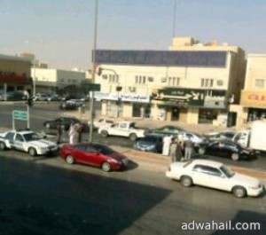 حادث لفتاة تقود سيارة دون عباءة بمدينة الرياض
