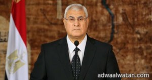 غدا.. الرئيس منصور يستقبل عمرو موسى لتسلم مشروع الدستور