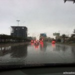 أمطار متوسطة على مدينة البجادية