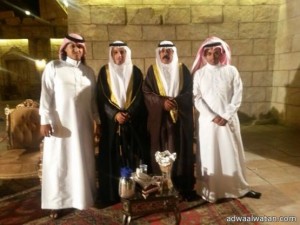الأديب والشاعر حامد بن هليل الرويثي يحتفل بزواج نجله عادل