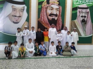 مدارس مدينة الملك خالد  بحفر الباطن تشكل جماعة حفظ النعمة‎