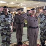 الملازم رائد الضفيان يحتفل بتخرجه من كلية الملك خالد العسكرية