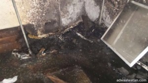 اختناق عائلة إثر حريق شب في شقة سكنية بـ”عزيزية الطائف”