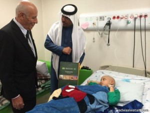 بالصور… الوفد السعودي في البرازيل يقوم بزيارة انسانية لمستشفى أروام سرطان الاطفال