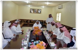 أمين حائل يتفقد المرافق البلدية بمدينة جبة ويلتقي أعضاء المجلس البلدي