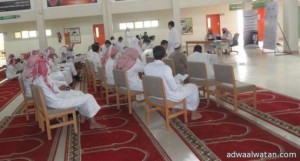 ثانوية سعود بن نايف بحفر الباطن  تقيم مسابقة في السيرة النبوية