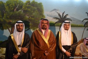 بالصور.. رجلا الأعمال المهيمزي والعويمري يحتفلان بزواج ابنيهما المهندس عبدالله والمهندس عبدالمجيد