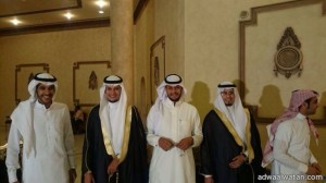 الشيخ غرم الله المالكي يحتفل بزواج ابنيه (فهد وعبدالله)