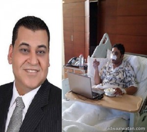 الزميل الإعلامي ناصر حبتر يجري عملية جراحية تكللت ولله الحمد بالنجاح