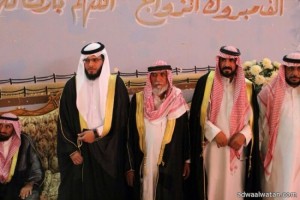 الشيخ عايش الوهيداني يحتفل بزواج أبنه ” عبدالمجيد ”