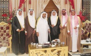 “الشيخ “علي بن ماطر  يحتفل بزواج أبنائه “الدكتور” أبراهيم  و ” المهندس ” عبدالعزيز