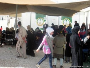 العيادات السعودية في الاسبوع الـ 80 لبدء عملها تقدم العلاج لـ (2158) لاجئ في مخيم الزعتري
