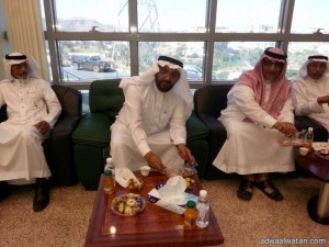 البريد السعودي بالباحة يقيم حفل معايدة لمنسوبيه