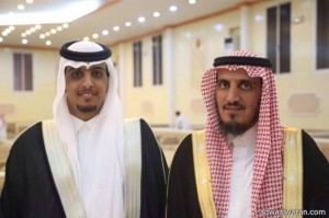 ابن عم الاعلامي ناصر العصيمي يحتفل بزواجه في الطائف