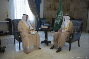 أمير مكة يستقبل مدير عام الخطوط السعودية