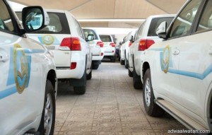 الرئاسة العامة للهيئة تدعم فرعها بمكة بـ20 سيارة جديدة