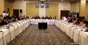 سفير خادم الحرمين الشريفين لدى الأردن يشارك في الأجتماع الخامس لإطار الاستجابة االأردنية للأزمة السورية
