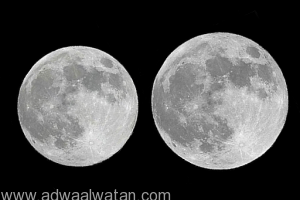 فلكية جدة : أول “قمر عملاق” بالسعودية .. غدا