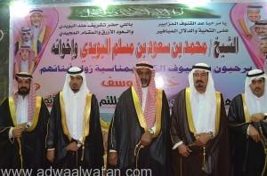 الشيخ محمد البويدي يحتفل بزواج ابنيه “خالد و يوسف”