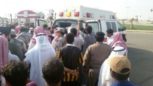 بالصور..وصول جثمان شهيد الواجب “الجعفري” لمحافظة صبيا