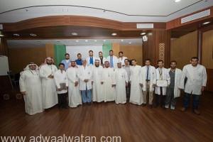 35 طالباً و طالبة يختتمون برنامج التدريب الصيفي بمدينة الملك عبدالله الطبية