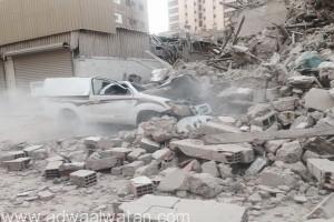 مصرع شخص نتيجة انهيار مبنى تاريخي بجدة