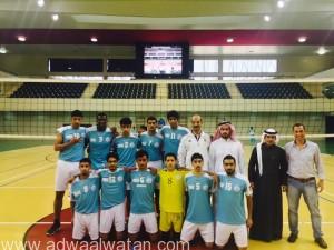 منتخب جامعة الباحة يتأهل لدور الأربعة من بطولة الجامعات السعودية لكرة الطائرة‎