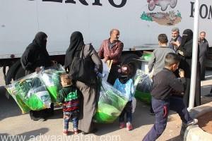 الحملة الوطنية السعودية تقدم “5608” قطعة شتوية للاجئين السوريين