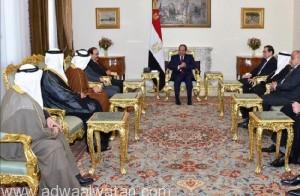 “السيسي” يلتقي وزراء منظمة الدول العربية المصدرة للبترول بالقاهرة