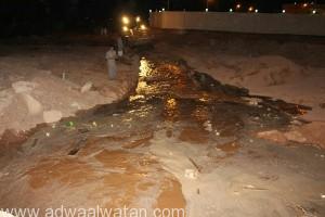 “الحربي” يوجه بتشكيل لجنة لمعالجة تجمع مياه الأمطار في حي بـ”طيحان الحناكية”