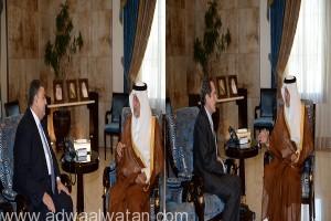 الفيصل يستقبل القنصلين الفرنسي والأردني