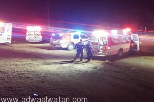مصرع مقيم مصري وابنته وإصابة 4 آخرين في حادثين بالطائف