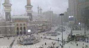 أمطار رعدية تتخللها رياح على مكة ونجران وعسير