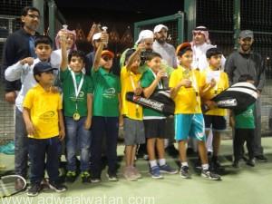 مهرجان براعم التنس بمحافظة جدة يبهر الحضور