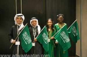 أطفال المملكة يشاركون في حفل افتتاح  ملتقى الشارقة للأطفال العرب الثاني عشر