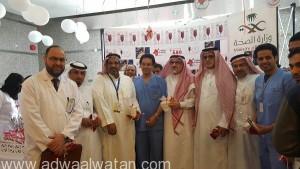 مجمع الملك فيصل بمحافظة الطائف يقيم حملة توعوية عن التبرع بالدم
