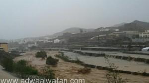 “قرى سدوان” تشهد أمطاراً غزيرة على مدى أسبوع لم تحدث منذُ 20 عاماً