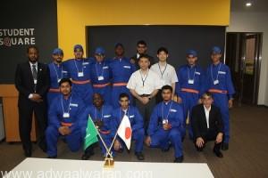 10 من الشباب السعودي إلى اليابان في جولة تعليمية للاطلاع على  عالم السيارات اليابانية