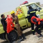 41 إصابة في حادث انقلاب باص على طريق رنية