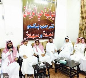 “ديوانية حي الريّان” تستضيف رئيس وأعضاء مجلس بلدي الخفجي