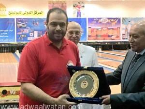 الامير محمد بن سلطان يحل ثانياً في بطولة سيناء الدولية للبولينج