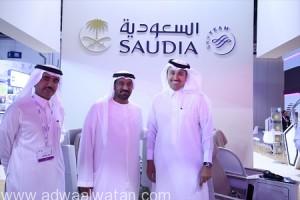 الخطوط السعودية تتوج مشاركتها في ملتقى دبي للسفر باتفاقيات تعاون وشراكة