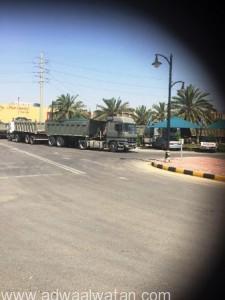 بلدية الجبيل تضبط “25”شاحنة تسرق الرمال و”5″ شاحنات تلقي مخلفات انشائية