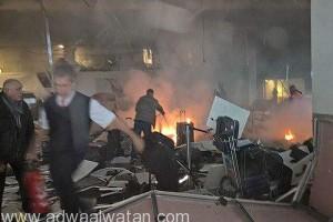 دوي إنفجار وإطلاق نار في مطار أتاتورك في اسطنبول