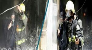 إصابة 5 عاملات باختناق وإخلاء 15 أخريات في حريق بمشغل نسائي في بريدة
