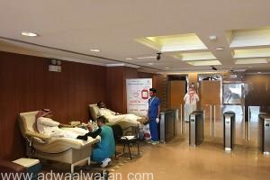 حملة للتبرع بالدم بمستشفى الإمام عبد الرحمن الفيصل