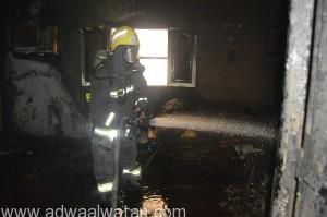 المدينة المنورة : إصابة 6 مقيمين مصريين في حريق شقة سكنية بحي الزاهدية