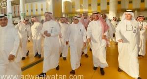 وزير النقل يتفقد مجمع صالات الحج والعمرة بمطار الملك عبدالعزيز بجدة