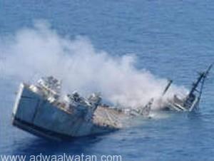 غرق سفينة هندية محملة بسيارات متجهة إلى اليمن قبالة سواحل عُمان