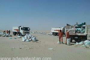 “بلدية محافظة الخفجي” تستأنف حملتها بنظافة الشوارع الرئيسية داخل الأحياء السكنية والصناعية